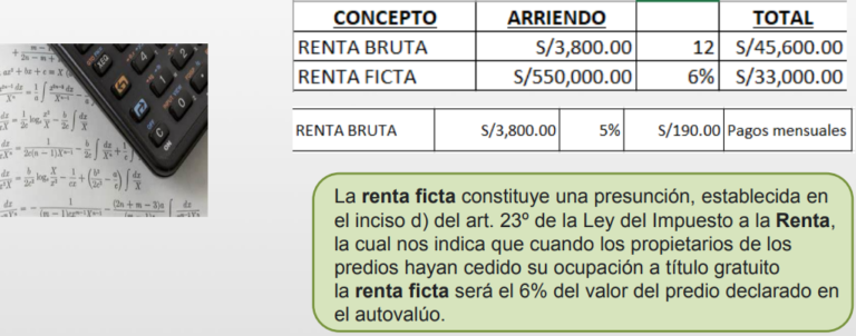 IMPUESTO A LA RENTA DE PERSONAS NATURALES 2026 | Revista Contable Perú ...
