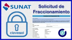 SOLICITAR FRACCIONAMIENTO