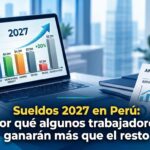 Sueldos 2027 en Perú: por qué algunos trabajadores ganarán más que el resto